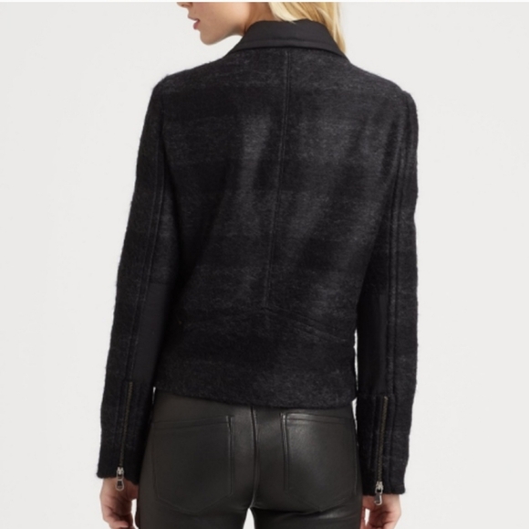 Marc by Marc Jacobs Oda Mae Stripe Wool Jacket - Picture 5 of 15